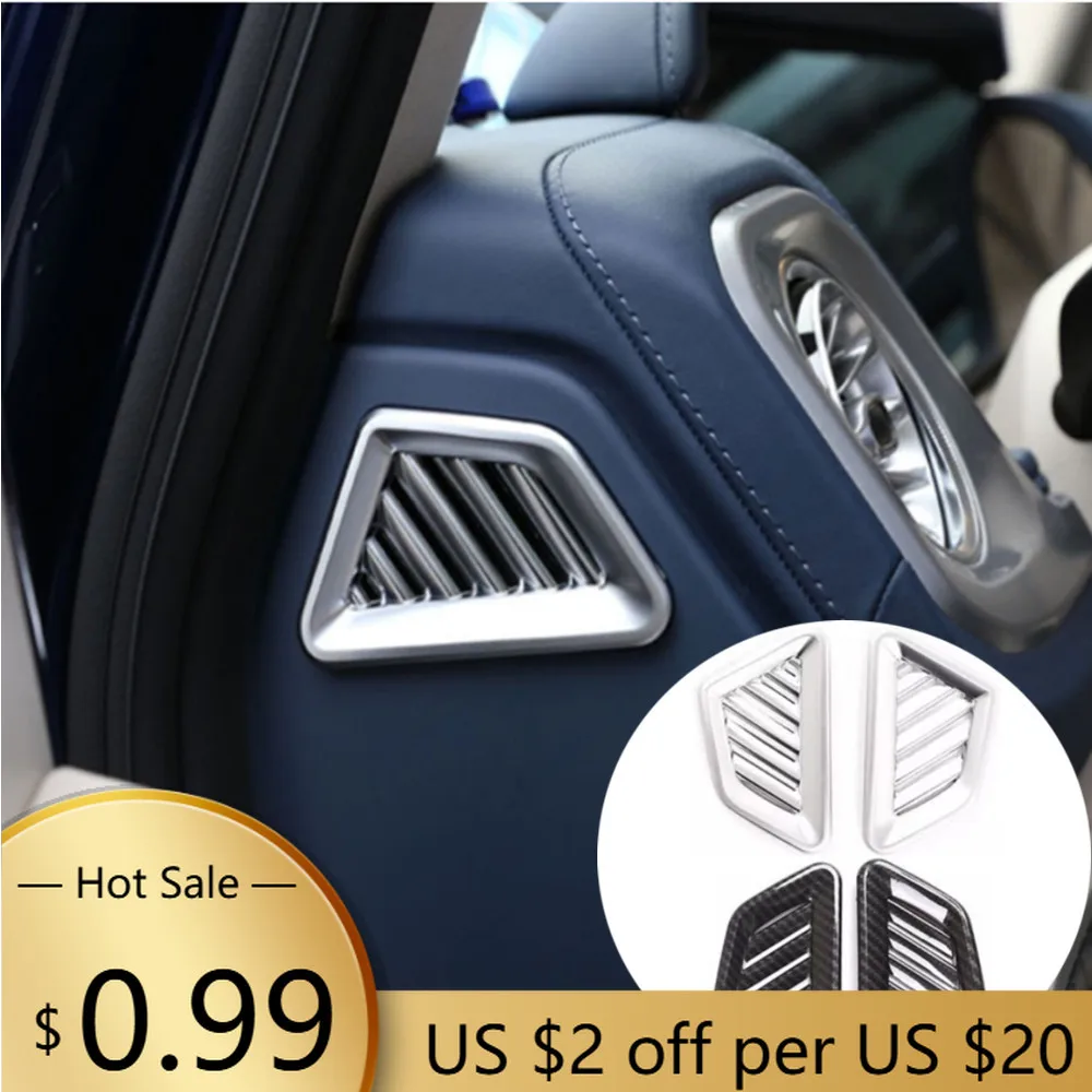

Steering Covers ABS Car Dashboard Side Air Conditioning Outlet Vent Frame Trim Cover Stickers For Mercedes Benz G Class W463 G