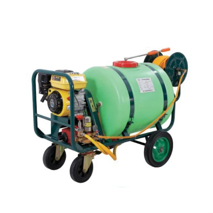 50L 100L 300L Trolley Type Agricultural Gasoline Engine Power Sprayer for Irrigating the fields