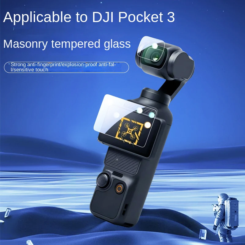 Protecteur d'écran en verre ultra fin HD clair pour DJI Osmo Pocket 3, Film d'affichage LCD, Protecteur d'objectif de caméra, Guatemala