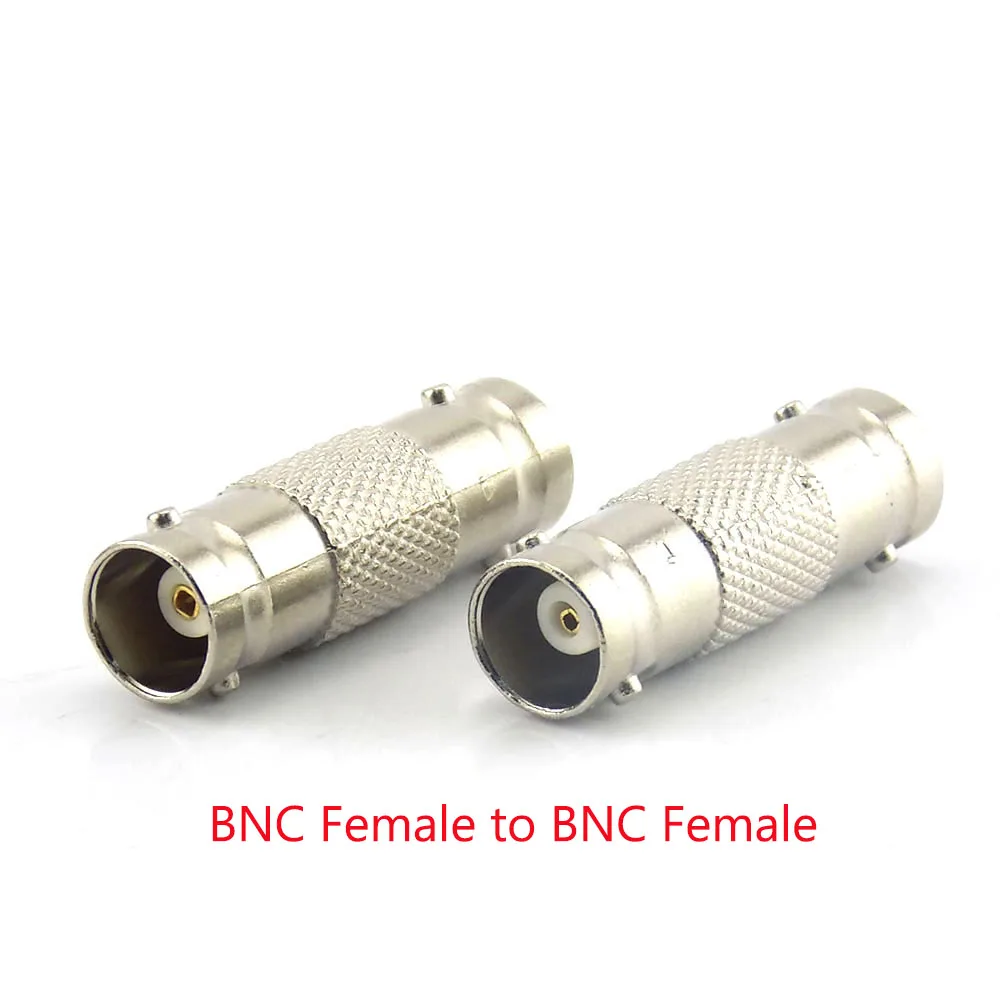 2/5/10Pcs BNC Female Connector to Female BNC Male to Male RCA Female BNC Female to RCA Male Adapter Plug for System CCTV Camera