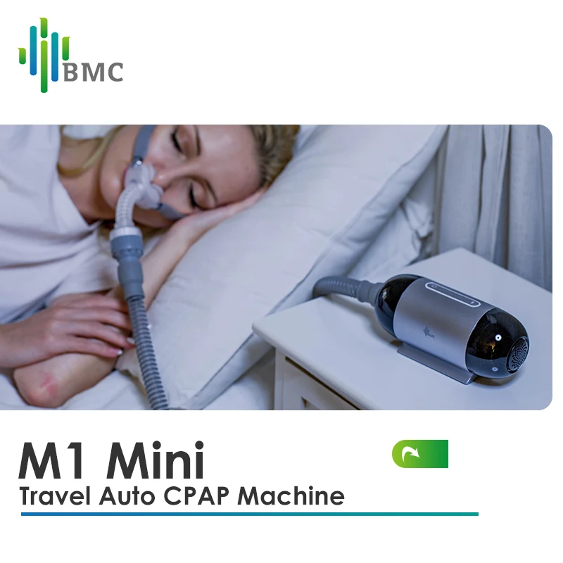 

BMC Mini CPAP APAP Machine Portable With Respirator Accessories For Travel Home Sleeping Apnea Anti Snoring