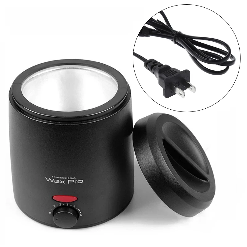Temperatuur Wax Heater Controle Wax Smeltoven Verstelbare temperatuur Snelle verwarming Gemakkelijk schoon te maken De epilator voor het hele lichaam