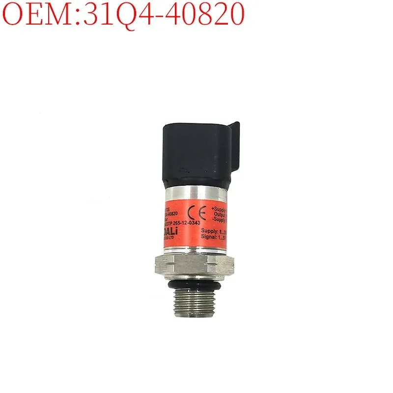 Construction Machinery Parts Excavator Accessories 31Q4-40820 31Q440820 Pressure Sensor (100Bar) for Hyundai R225-7 R305-7 New