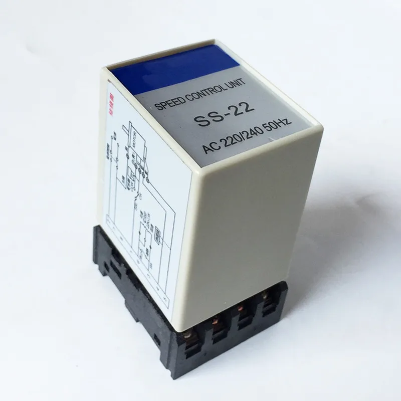 

1 шт. регулятор скорости двигателя переменного тока с потенциометром 220 В/240 В переменного тока 50 Гц 35 мм Din