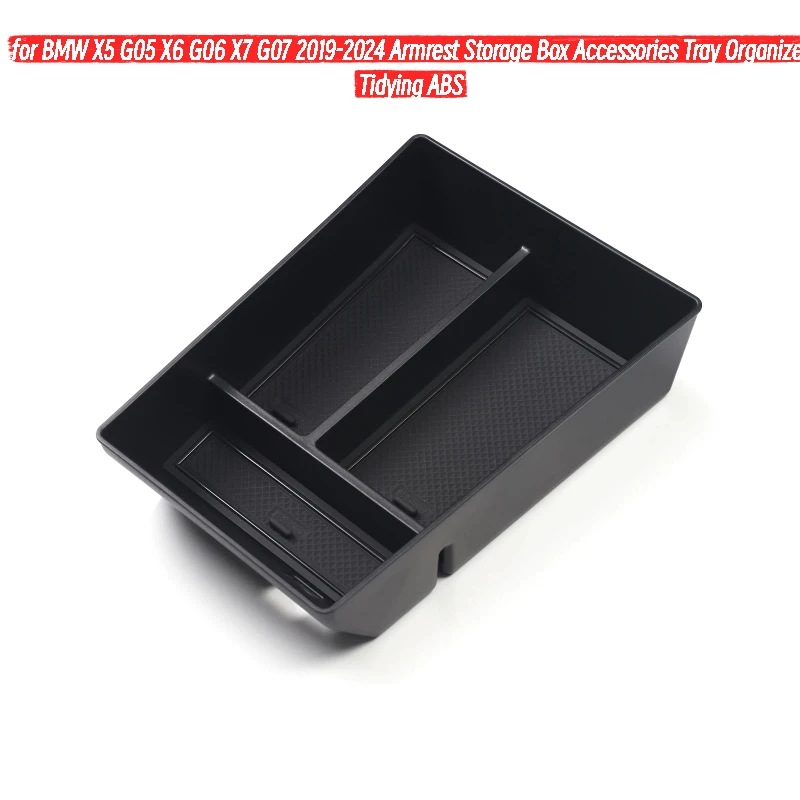 

for BMW X5 G05 X6 G06 X7 G07 2019-2024 Armrest Storage Box Accessories Tray Organizer Tidying ABS