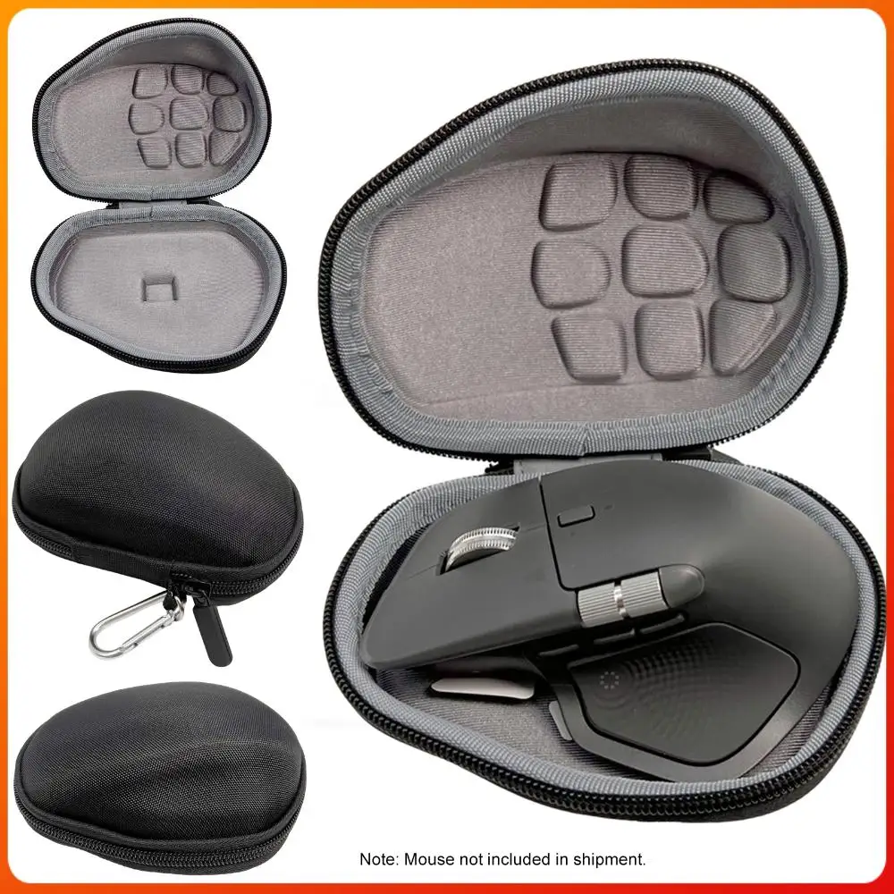 

Hard Case Replacement for Logitech MX Master 4/3/3S Wireless Mouse Portable Hard Storage Case with Carabiner Clip