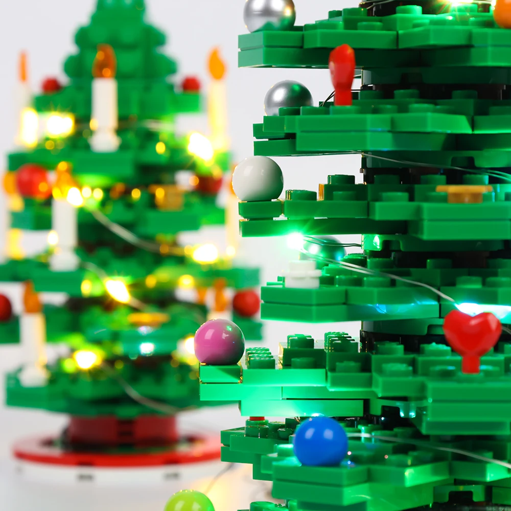 EASYLITE-Kit de luz LED para árbol de Navidad, ladrillo 40573, juego de bloques de construcción, juguetes para bricolaje, sin modelo