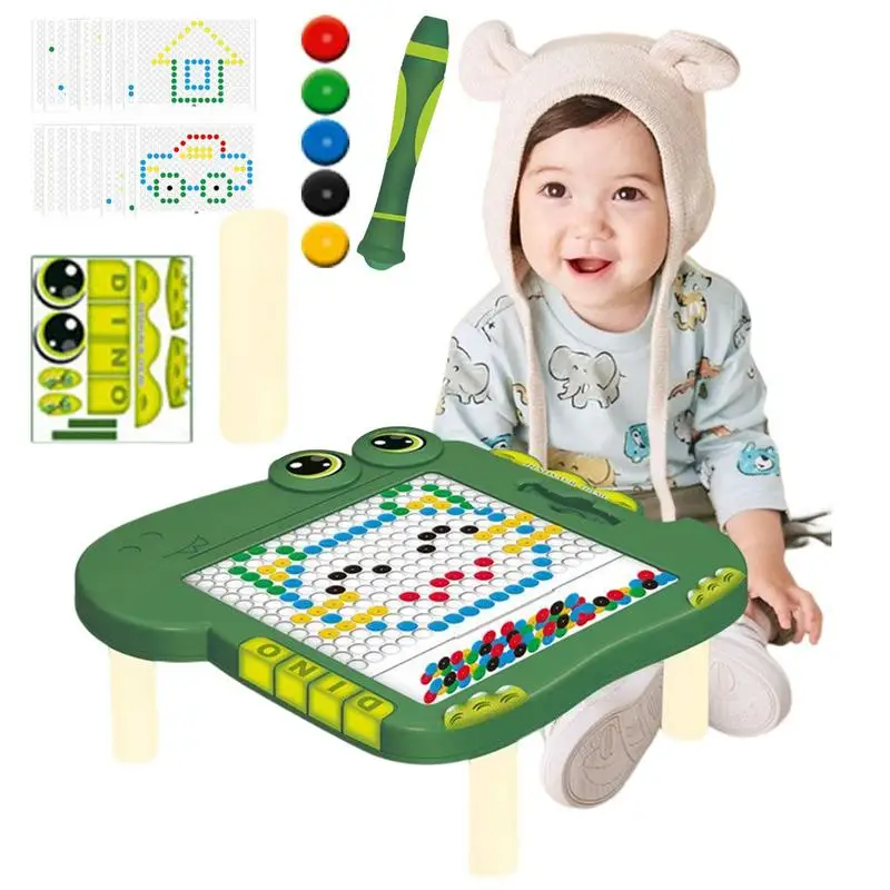 Planche à dessin magnétique en acier pour enfants, planche à écrire, jouets créatifs pour enfants en bas âge, éducation précoce, dessin et création