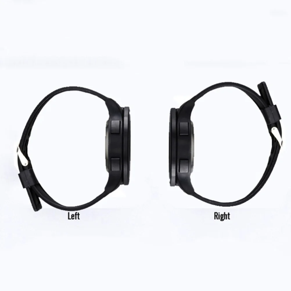 شاشة كبيرة Led ساعة رياضية 30 متر مقاوم للماء ساعة اليد الرقمية للرجال النساء السباحة الغوص المزدوج الوقت ساعة توقيت إنذار #4