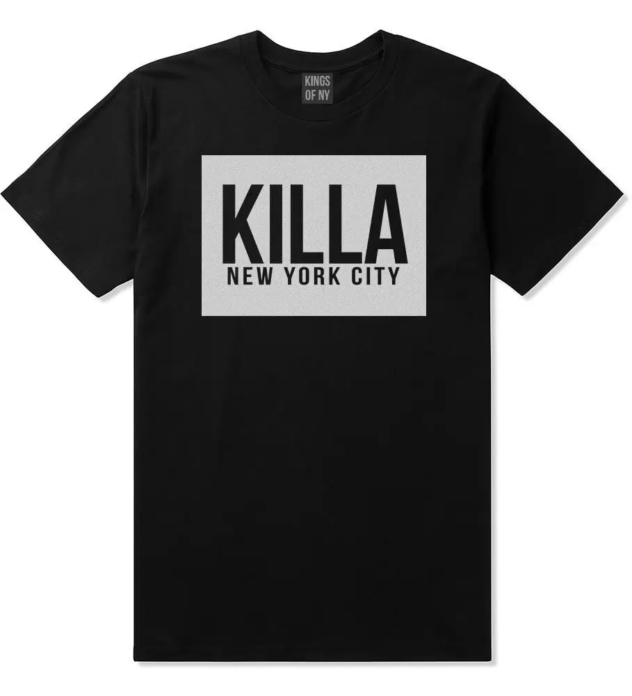 Killa  City Short Sleeve T-Shirt Tees High Quality 100%Cotton  