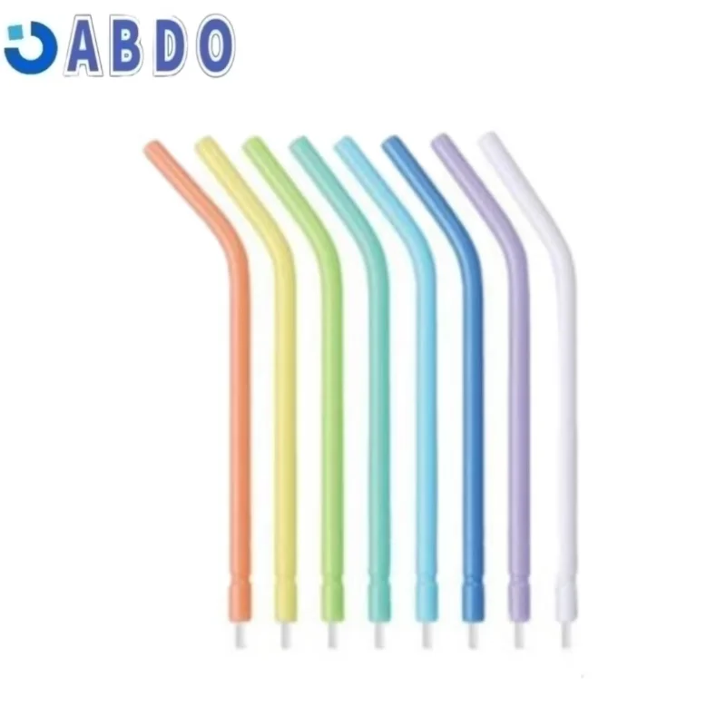 Disposable Air-Water Syringe Tips Plastic Three Ways Syringe Tips Water Air Syringe Head Nozzles for Washing Drying 250 Pcs/lot