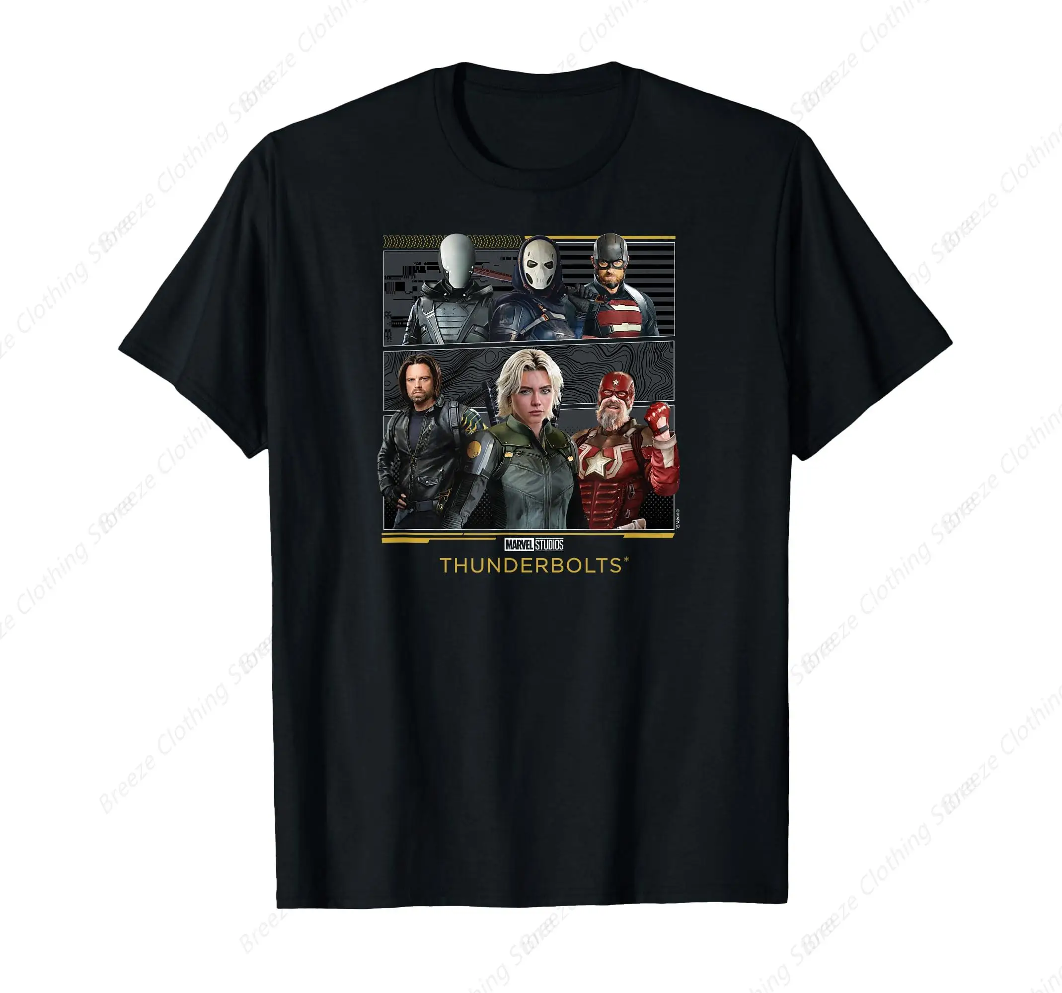

's Thunderbolts - Character Grid T-Shirt