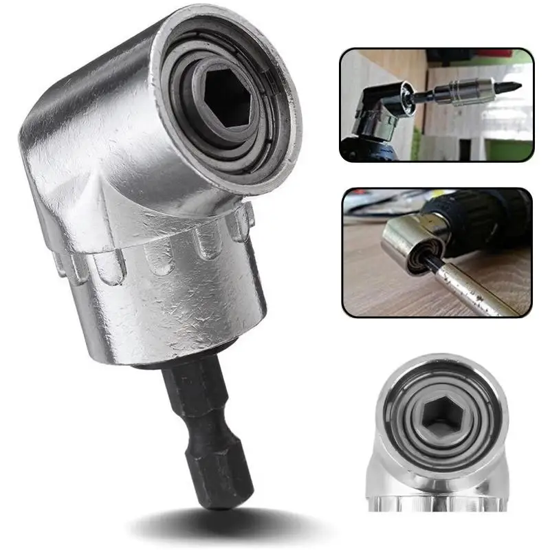 105 Degree Angle Screwdriver Joint Electric Drill Corner Attachment Extension Socket Tool For Screwdriver Home DIY Woodworking