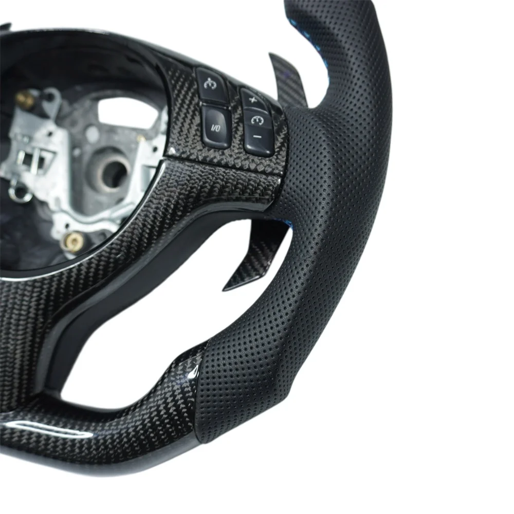 High Quality Customization Upgrade Carbon Fiber Steering Wheel For Bmw 3 Series E46 With Shift Paddles