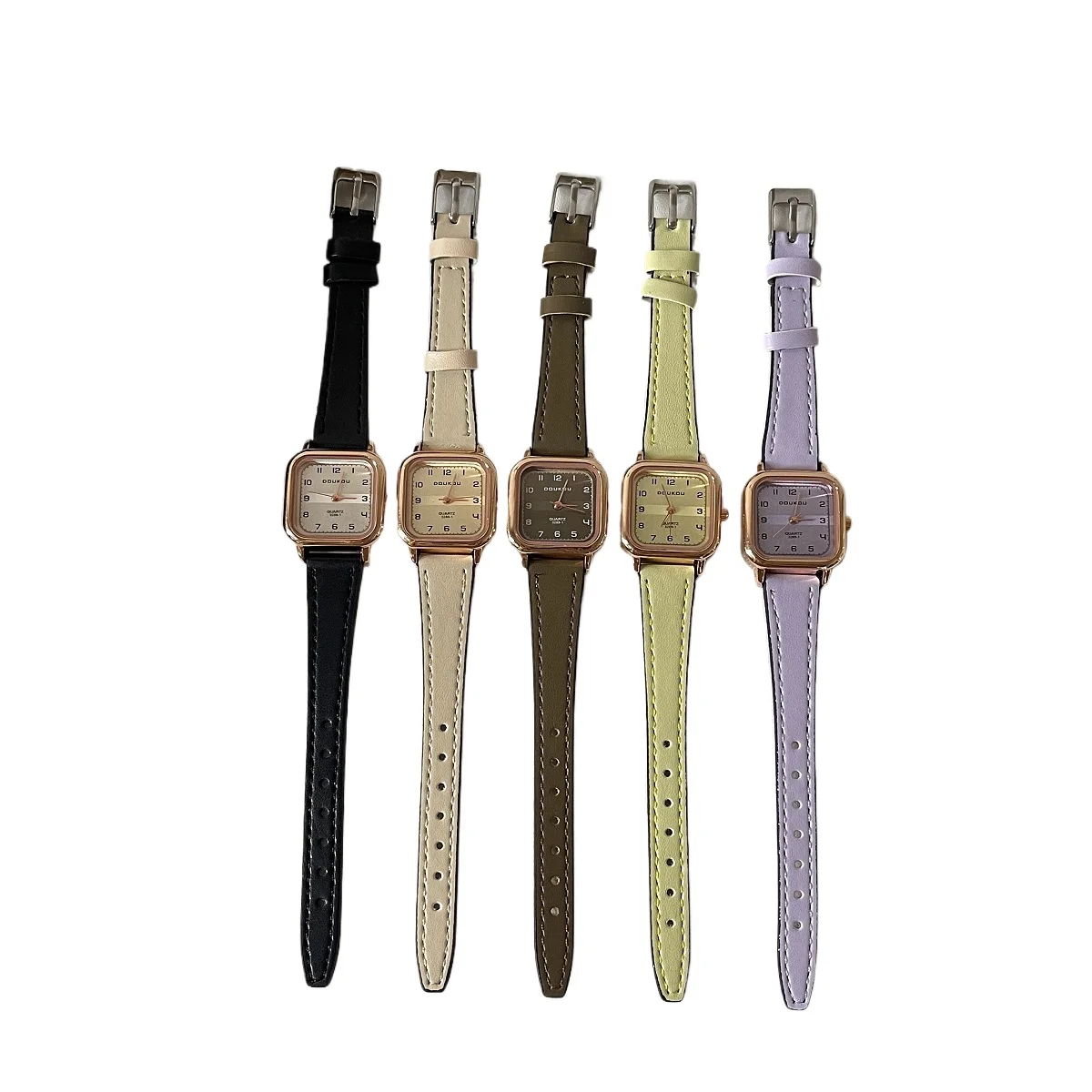 

Square digital watch female student simple and small female watch