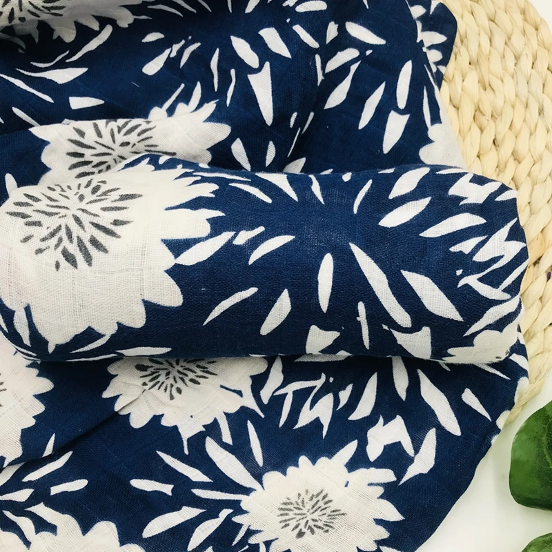 

Little bird 100% Organic Cotton Soft Baby Muslin Blanket Swaddling Receiving Blanket for Newborn Swaddle Infant Perfect