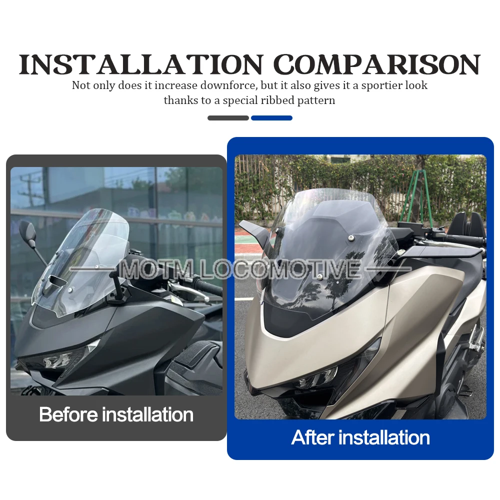 FOR NSS750 Motorcycle Rearview Mirror, First-Generation Blade-Style Adjustable and Foldable Rearview Mirror 2025