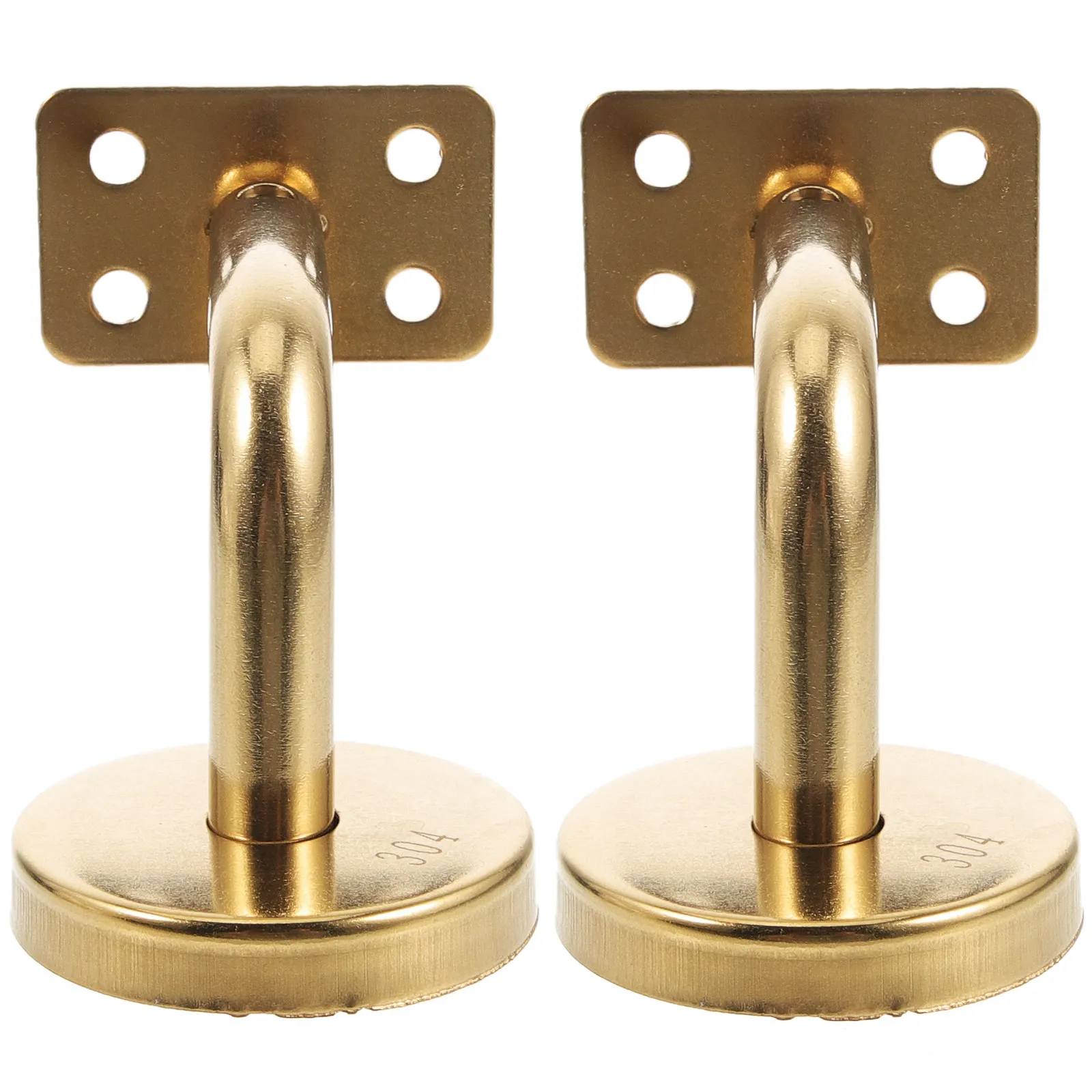 2-個の手すりブラケットステンレス鋼の強力な階段レールブラケットフラットシートサポート簡単な取り付け階段手すりサポート