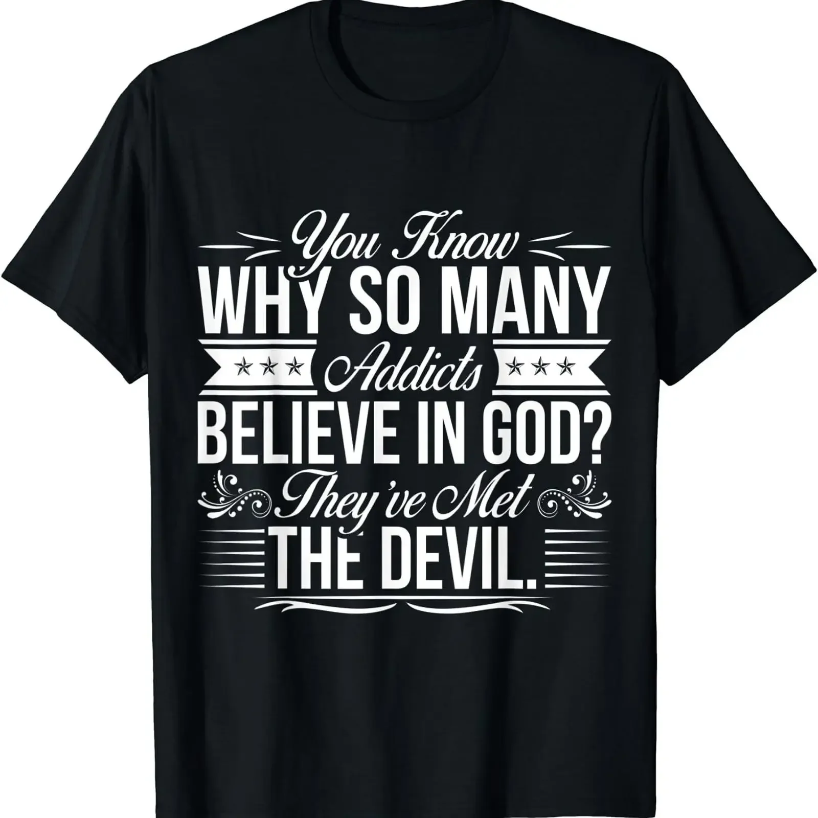 NEW LIMITED Inspirational Drug Addiction Recovery Sobriety Sober AA T Shirt vintage Washed Comfortable Stylish Unisex