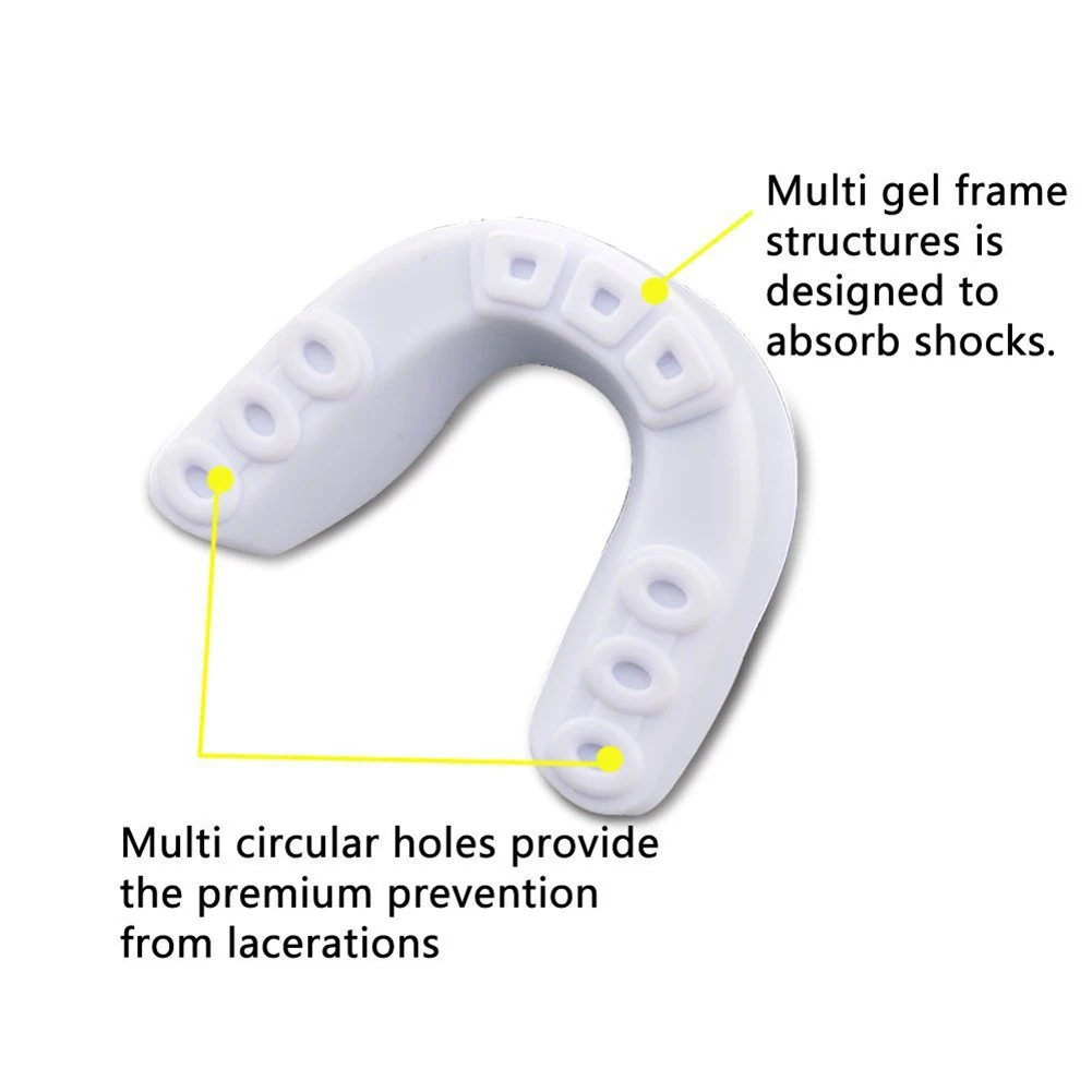Professional Boxing Gum Shield Fighting Sports Mouthguard Boxing Mma Muay Thai Training Tooth Protection Set for Contact Combat