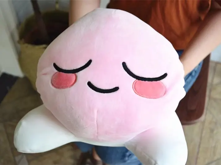 50cm Kawaii Ryan Plush Toy Pillow Kakao Apeach Muzi Anime Stuffed