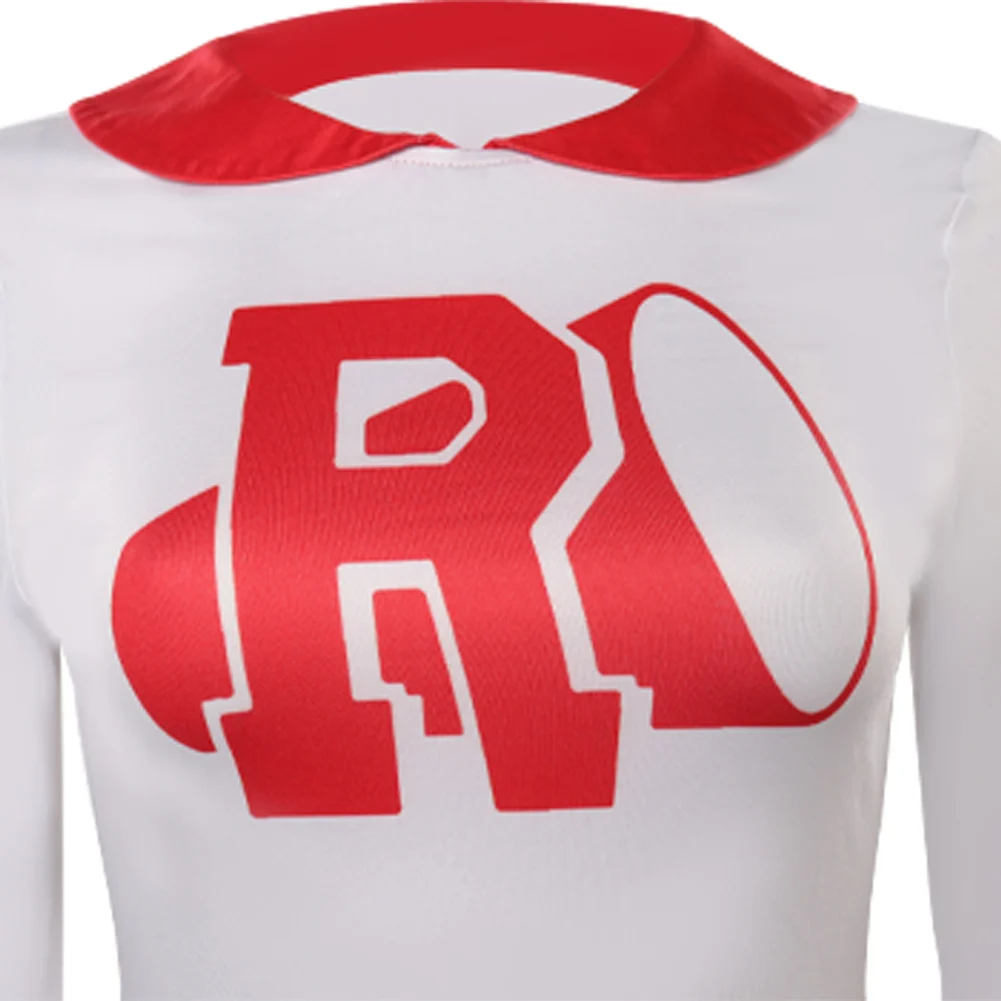 زي تنكري للسيدات وردي عالي من الشحوم Rydell زي تنكري ملابس رياضية ملابس نسائية بدلة حفلات هالوين للبالغين