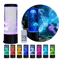 Aquarium Light with Remote Control 8 Colors LED Jellyfish Lamp Home Decoration Lights Atmosphere Lights Home Pet Supplies