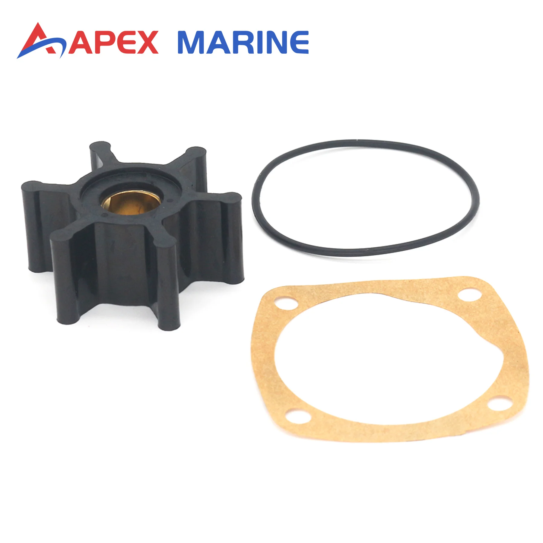 0132-0316 Impeller Maintenance Kit 132-0316 for Cummins Onan MDKC MDKD Marine Raw Sea Water Pumps 132-0277 202M-11 N202M-11