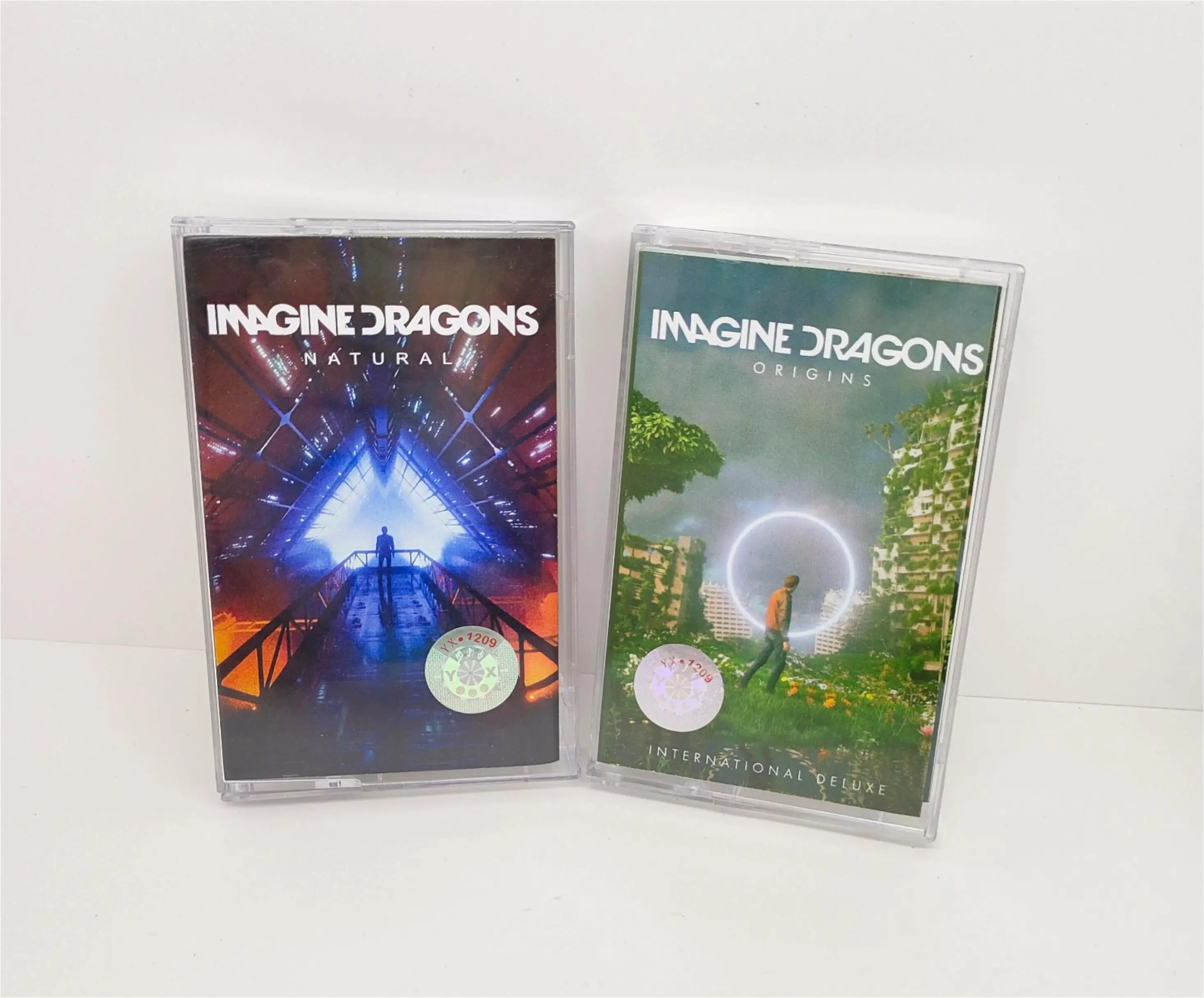 Rock alternativo imagine dragões dan reinolds fita de música origens álbum cassete natural cosplay gravador walkman soundtracks caixa