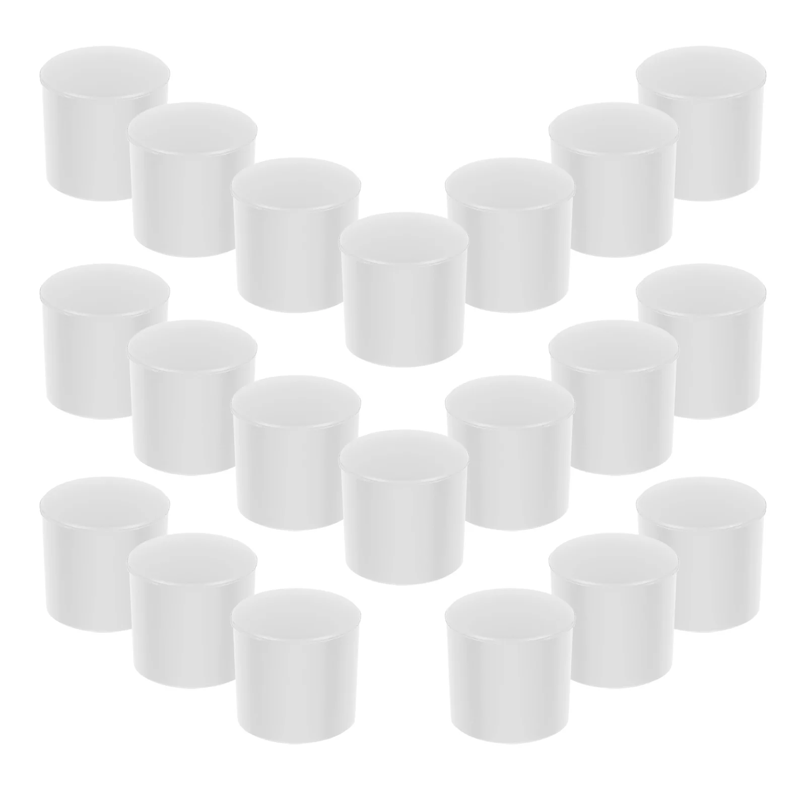 

20Pcs Universal Spring Door Stopper Replacement Caps Plastic End Covers Noise Reduction Door Stopper Buffers Wall Protection