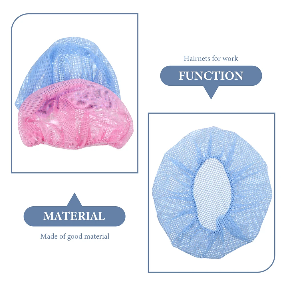 12 шт., Женская сетчатая шляпа для шеф-повара
