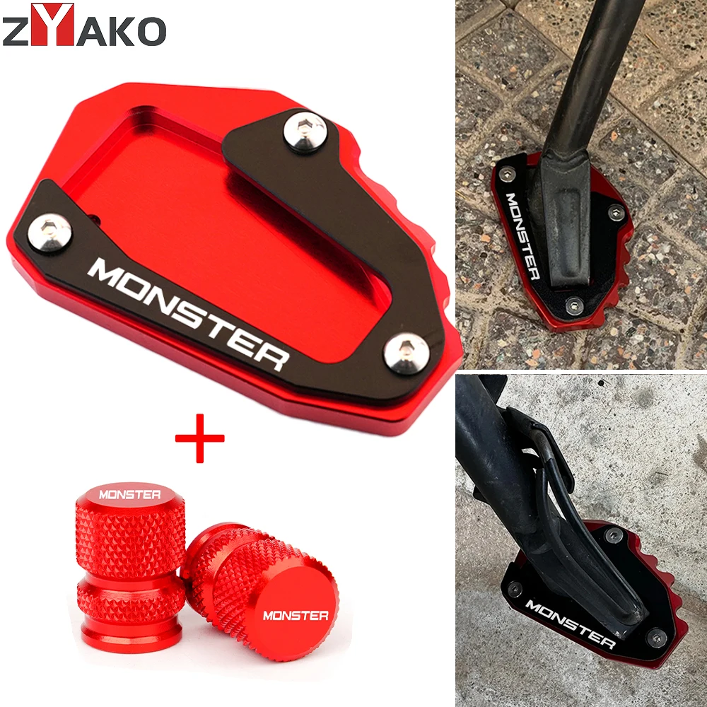 �y�Z�[�����zDucati Monster 937�AMonster 950 SP�AMonster 821�A1200 S�A696�A795�A797�pCNC�I�[�g�o�C�L�b�N�X�^���h�T�C�h�X�^���h�����p�b�h�^�C���L���b�v