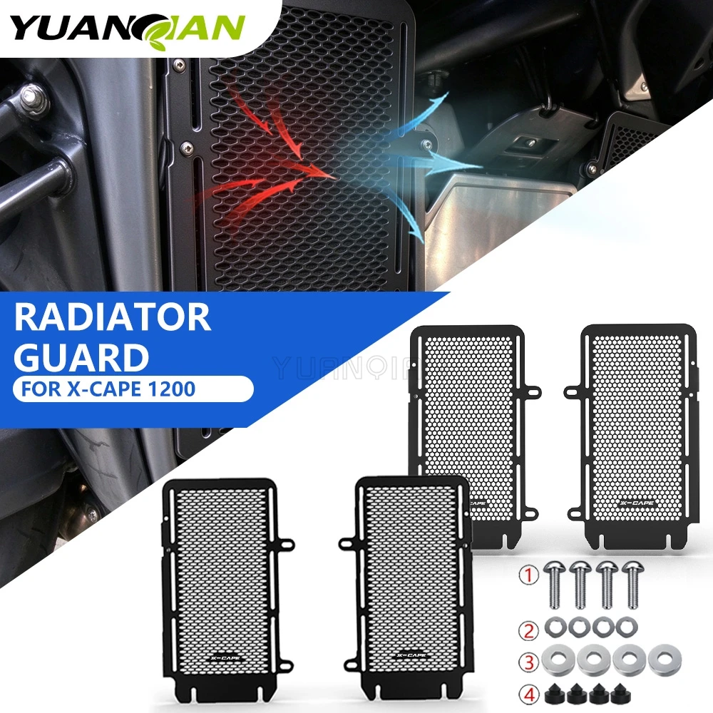 For Morini X Cape 1200 XCape 1200 2025-2027 2026 XCape1200 Radiator Guard CNC Radiator Grille Cover Guard Protection Accessories