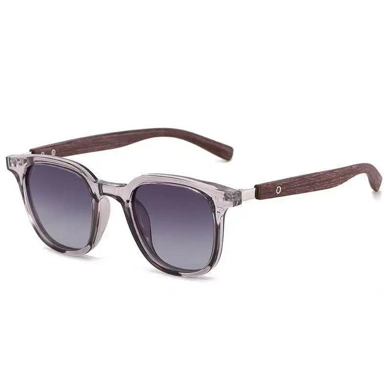 New Arrival Men Vintage Wooden Frame Sunglasses Classic Brand Sun Glasses Coating Lens Driving Eyewear for Men/women image 5