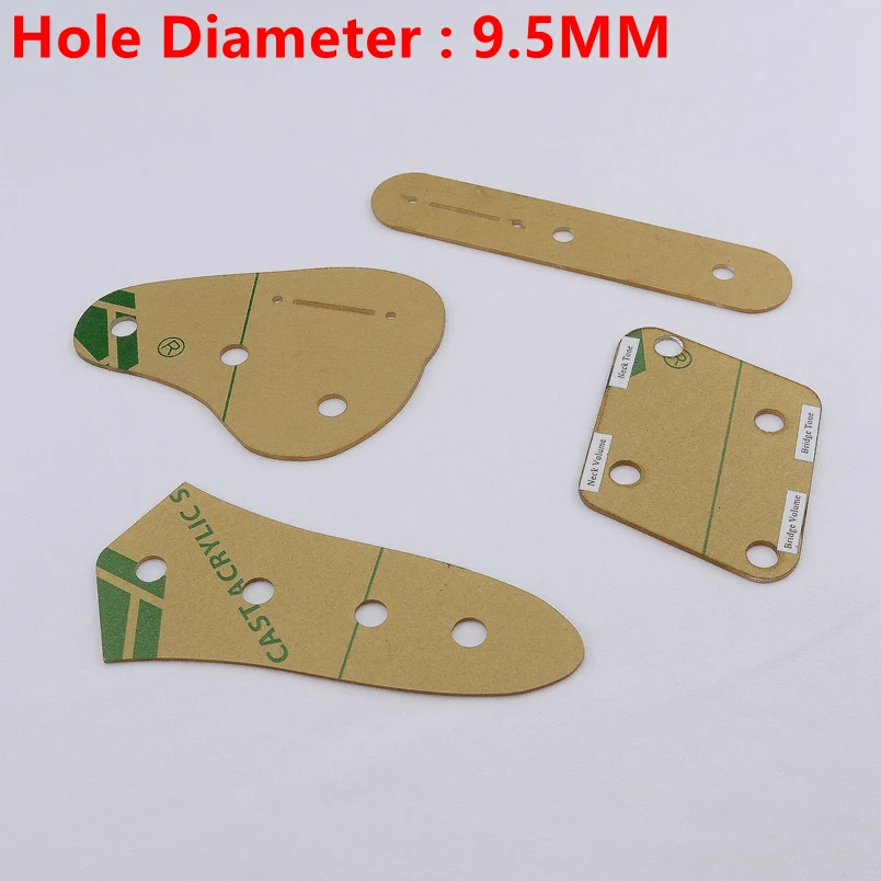 Diy Electric Guitar Electronics - 1 Piece Acrylic Wiring Harnesses Template