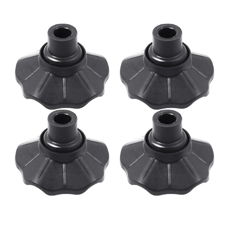 Description Picture 2 of itemN0HA 4Pcs Chair Feet Covers Chair Legs Floor Protectors Chair Leg Cap Camping Flooring Chair Floor Protector Mats Table Legs