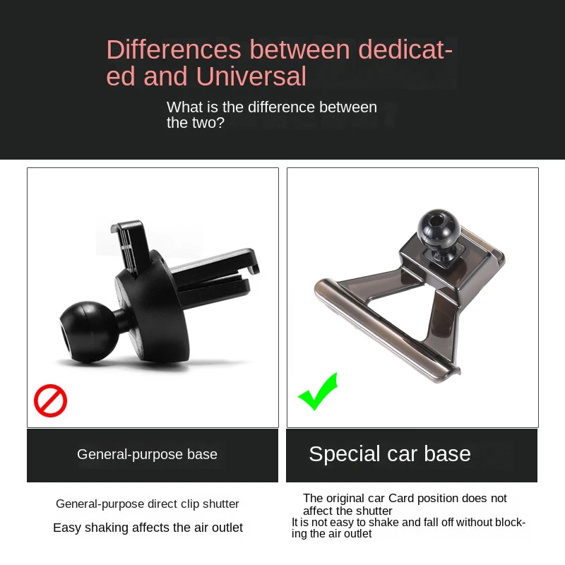 Phone Holder Bracket Mount Special for Hyundai Elantra 2004-2022, TUCSON 2006-2022, PALISADE 2019-2024, iX35 2010-2021