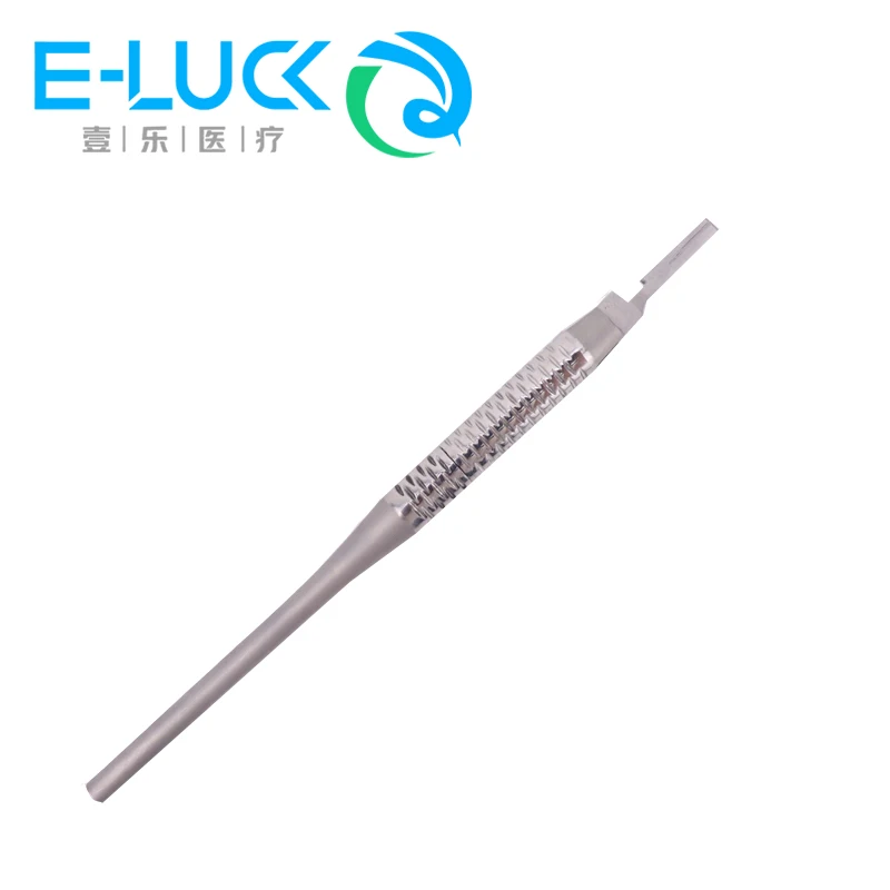 Adjustable 180° Scalpel Handle Stainless Steel Dental Scalpel Rotatable  Handle Medical Surgical Instruments