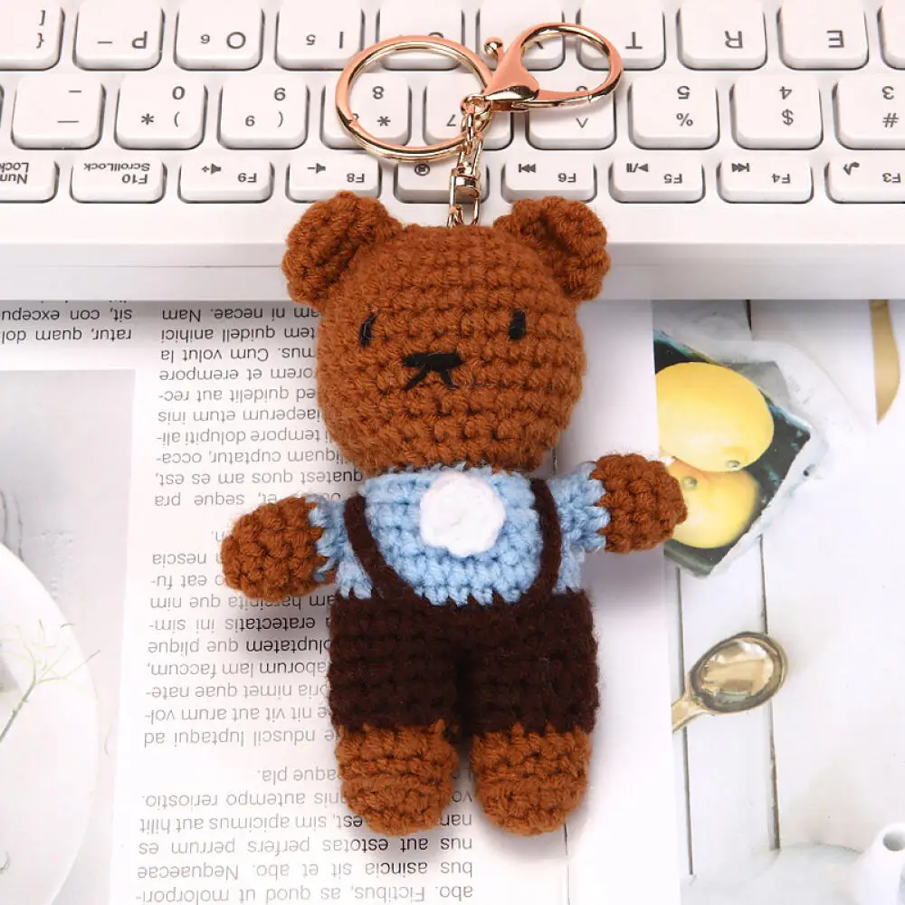 Breloczek Miffy Tęcza Melani Królik Boris Niedźwiedź Zawieszka Mały Niedźwiedź i Mały Królik Lalka Gotowy Prezent Kreskówka Uroczy