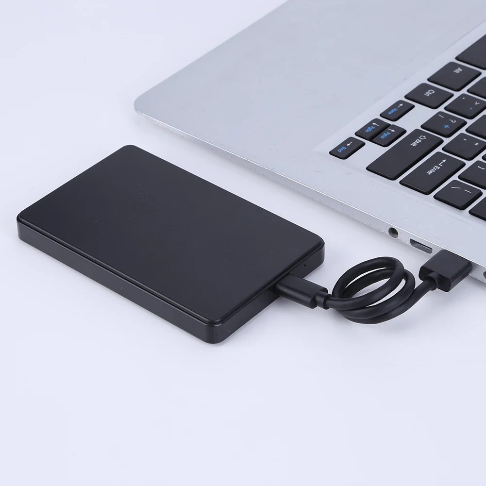 

USB3.1 Hard Disk Box with USB3.0 To Type-C Cable 2.5in Mobile Hard Disk Box Driver-free Plug and Play for SATA 1/2/3 HDD Or SSD