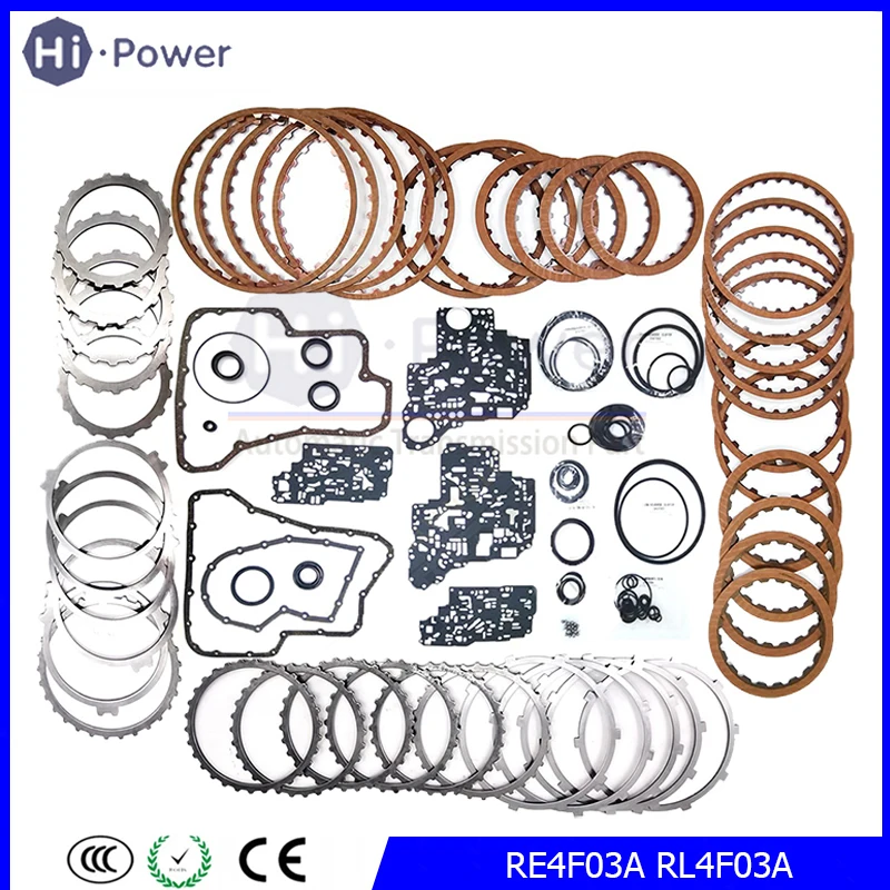 

RE4F03A RL4F03A Transmission Master Rebuild Kit Overhaul Friction Steel Plates For Nissan Bluebird 1990-1995 Car Accessories