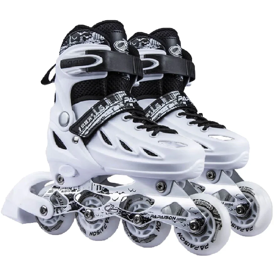 Roller Skate Shoes,Adjustable Inline Roller Skate Shoes Professional Flashing Sliding Sneaker Outdoor Racing Speed Skatingts