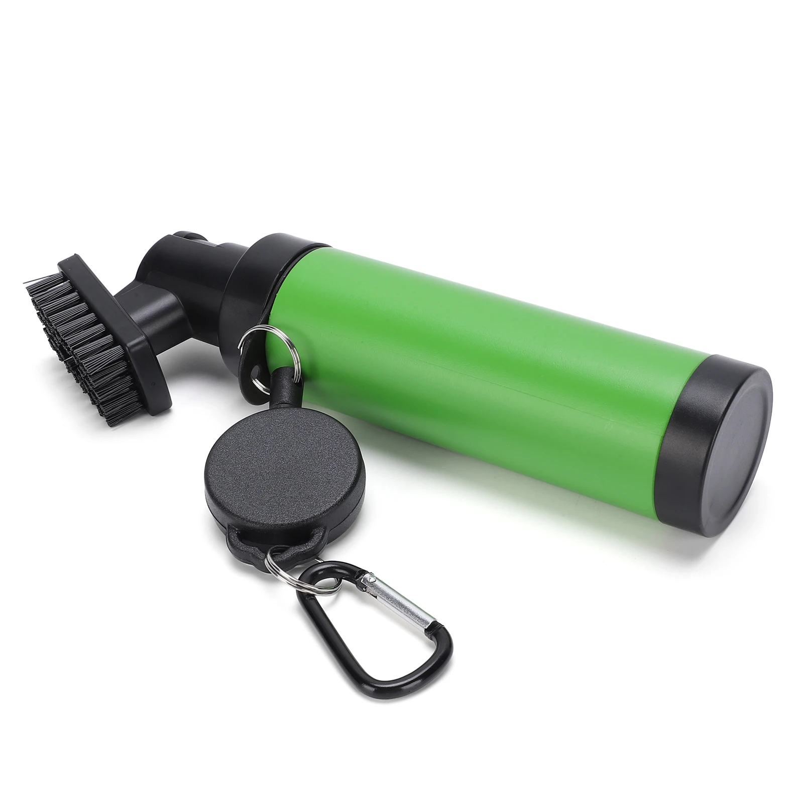 แปรงทำความสะอาดพร้อมสเปรย์ฉีดน้ำแรงดันสูง ความจุขนาดใหญ่ 150 มล. พกพาสะดวกสำหรับไม้กอล์ฟ แปรงทำความสะอาดหัวไม้กอล์ฟ