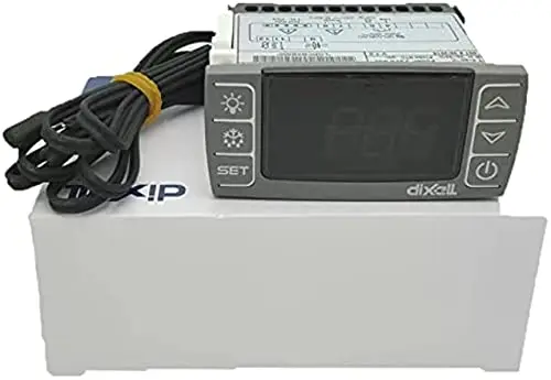 ตัวควบคุมอุณหภูมิเทอร์โมสตัทดิจิตอล Dixell รุ่น XR60CX 5N1C1 พร้อมระบบละลายน้ำแข็ง ควบคุมคอมเพรสเซอร์และพัดลมคอยล์เย็น 230V 50/60Hz