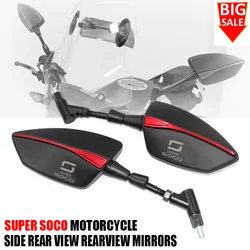 For SUPER SOCO CPx CUx TC 50/MAX/WANDERER TS TSX 1500 Motorcycle mirror side Rearview
