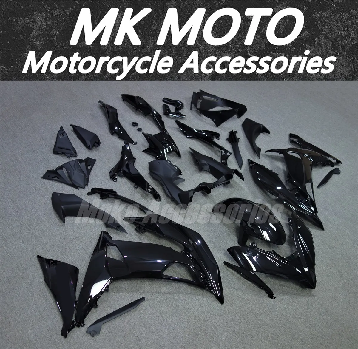 Fairings Kit Fit For ER6F NINJA 650 2017 2018 2019 Bodywork Set High Quality ABS Injection Black
