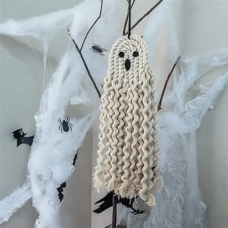 Decorações assustadoras do Dia das Bruxas, Fantasma Pendurado, Esqueleto Pendurado, Pingente Windsock para Pátio, Jardim Assustador