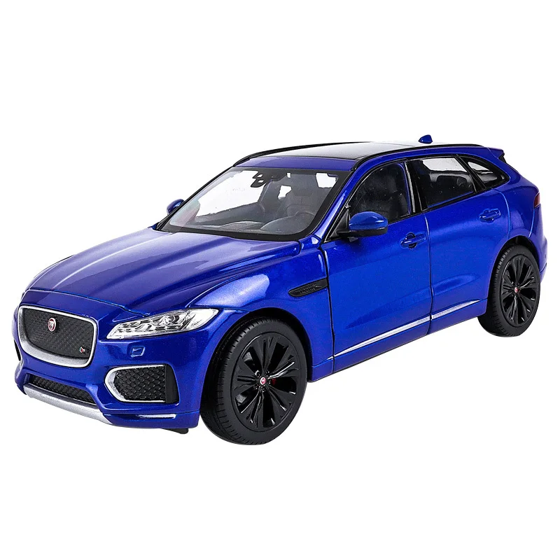WELLY-Coche de juguete de aleación para niños, vehículo de juguete de coche de F-PACE, Diecasts, 1:24