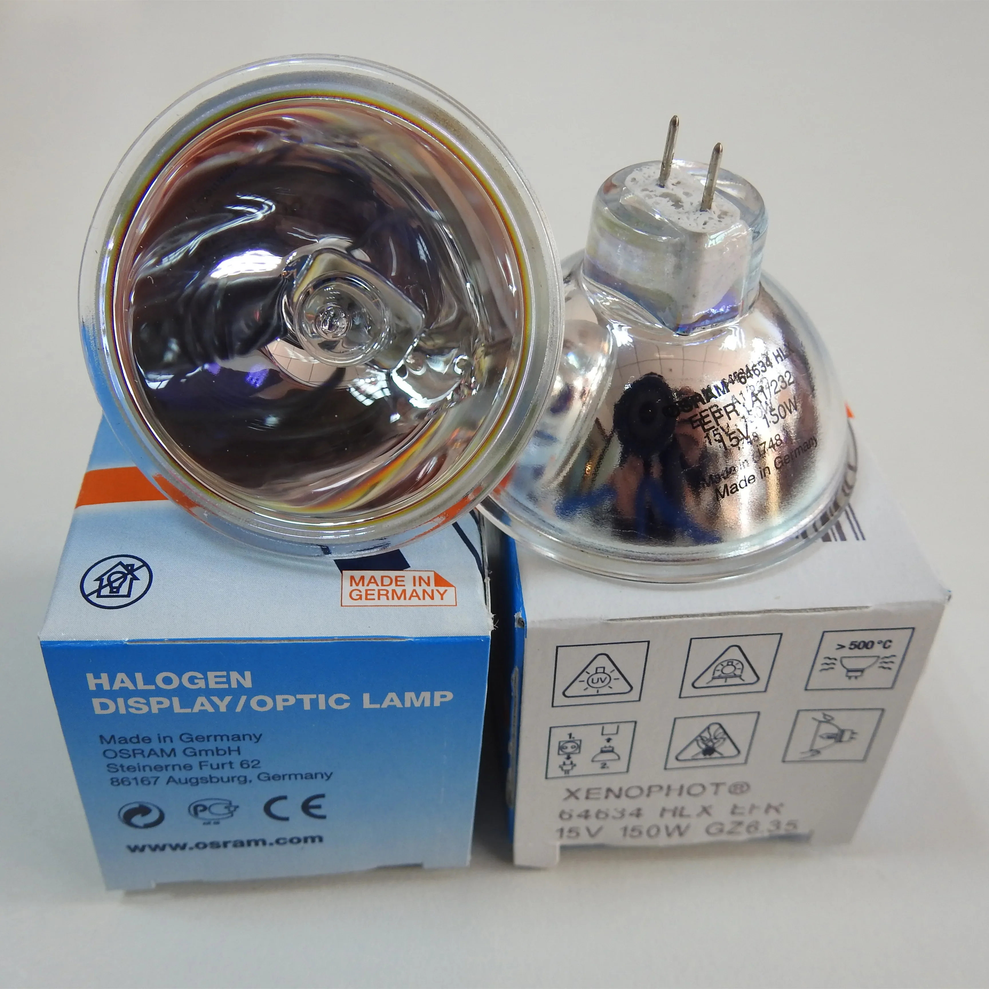 OSRAM HLX64634 64634 EFR 15V 150W gastroscope endoscope microscope halogen tungsten bulb