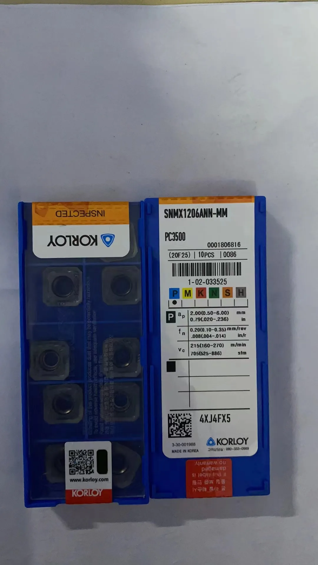 

CNC blade SNMX1206ANN-MM PC3500